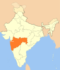 Location Map of Thane