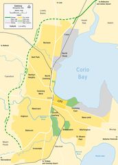 Map of Geelong