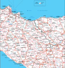 Map of Palermo