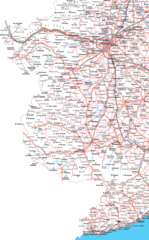 Map of Turin (torino)