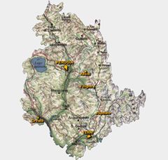 Map of Umbria 2