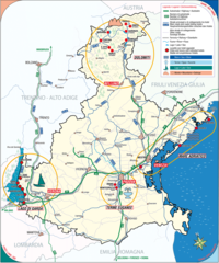 Map of Veneto