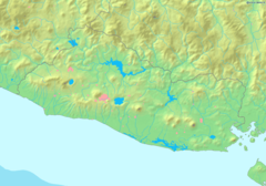 Map of El Salvador Demis