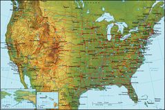 Map United States