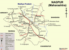 Maps of Nagpur