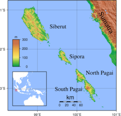 Mentawai Islands Topography