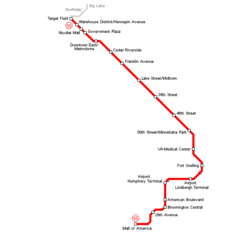 Minneapolis Metro Map