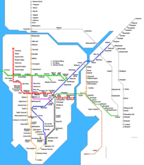 Mumbai Metro Map