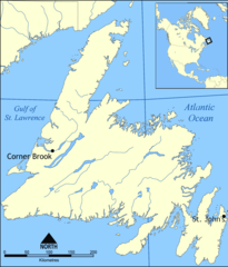 Newfoundland Map