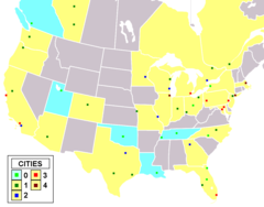 North American Sports Champion Cities