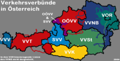 Oesterreich Verkehrsverbuende