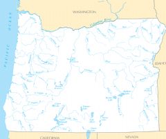 Oregon Rivers And Lakes
