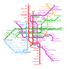 Osaka Metro Map