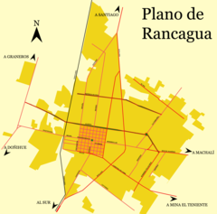 Plano De Rancagua