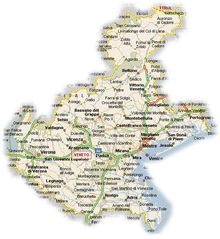 Political Map of Veneto