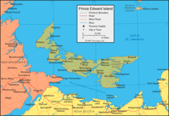 Prince Edward Island Map