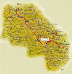 Province Map of Siena