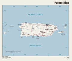 Puerto Rico Map