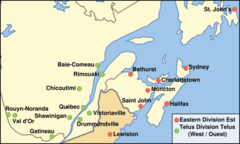 Qmjhl Team Locations