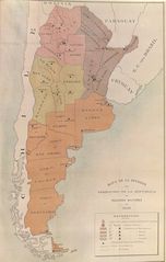 Regiones Militares Arg 1905