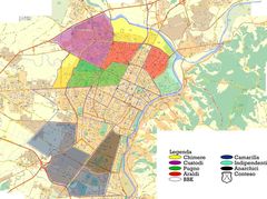 Section Map of Turin (torino)