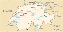 Svizzera Mappa