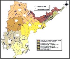 Topographic Map Andhra Pradesh