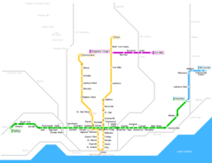 Toronto Metro Map