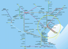 Transport Map of Venice (venezia)