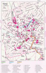 Travel Map of Florance (firenze)