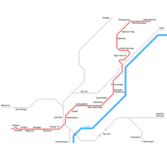 Ulm Metro Map