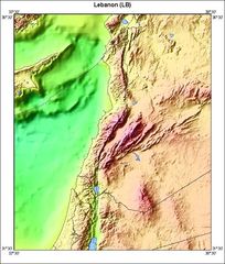 Usgs Cmg Infobank Atlas, Lebanon Regions