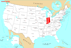 Where Is Indiana Located